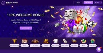 betterdice casino welcome bónusz