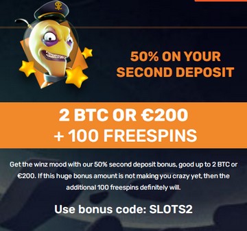 Winz online casino 2. bonus